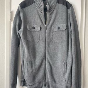 Mens sweater cardigan
